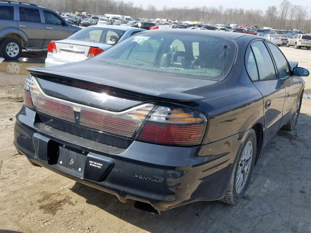 1G2HY54K114136575 - 2001 PONTIAC BONNEVILLE BLACK photo 4