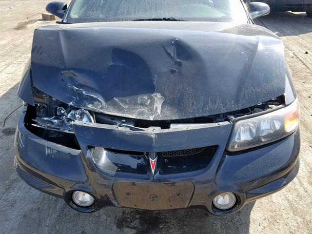 1G2HY54K114136575 - 2001 PONTIAC BONNEVILLE BLACK photo 7