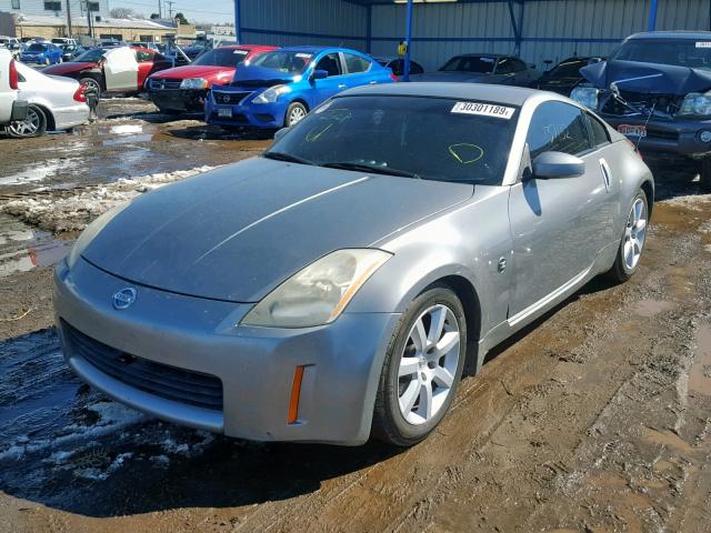 JN1AZ34D03T113221 - 2003 NISSAN 350Z COUPE SILVER photo 2