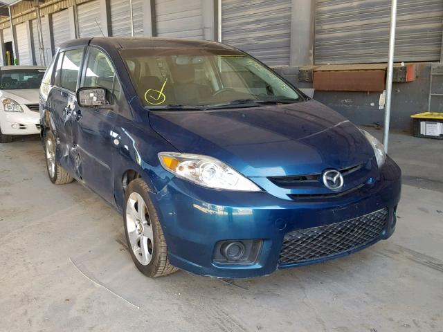 JM1CR293170138989 - 2007 MAZDA 5 BLUE photo 1