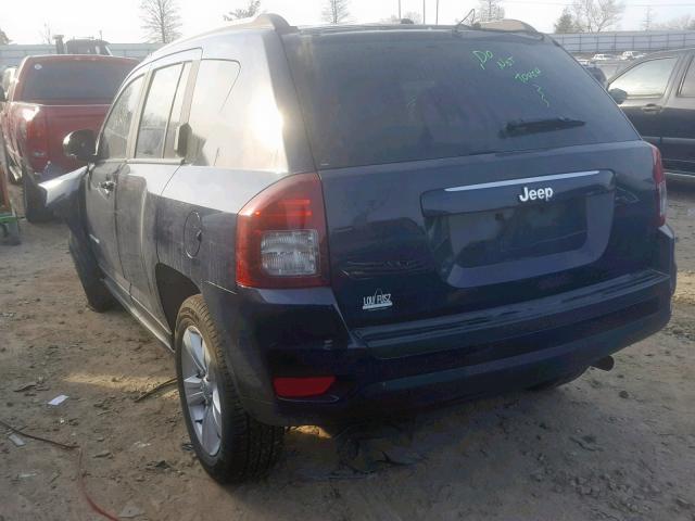 1C4NJCBA3GD665410 - 2016 JEEP COMPASS SP BLUE photo 3