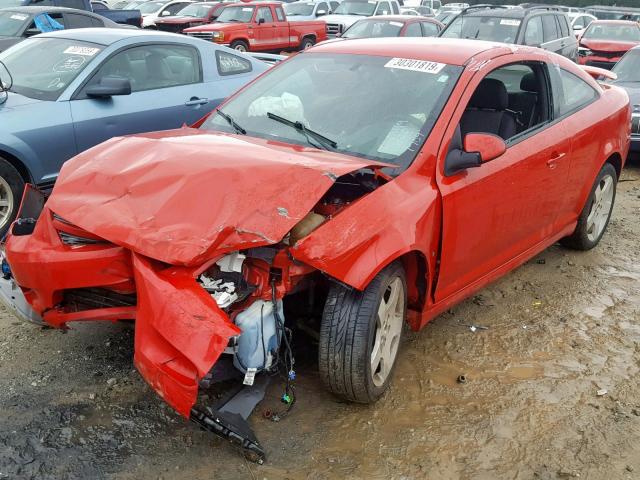 1G1AT18H597197904 - 2009 CHEVROLET COBALT LT SILVER photo 2