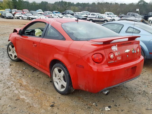 1G1AT18H597197904 - 2009 CHEVROLET COBALT LT SILVER photo 3