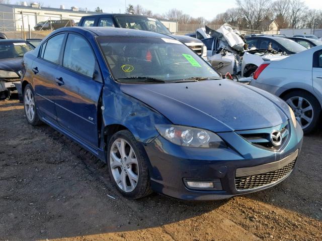 JM1BK324481819085 - 2008 MAZDA 3 S BLUE photo 1