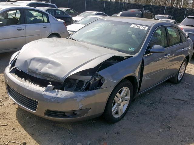 2G1WU58R779254912 - 2007 CHEVROLET IMPALA LTZ GRAY photo 2