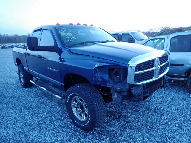 1D7KS28C26J245145 - 2006 DODGE RAM 2500 S BLUE photo 1