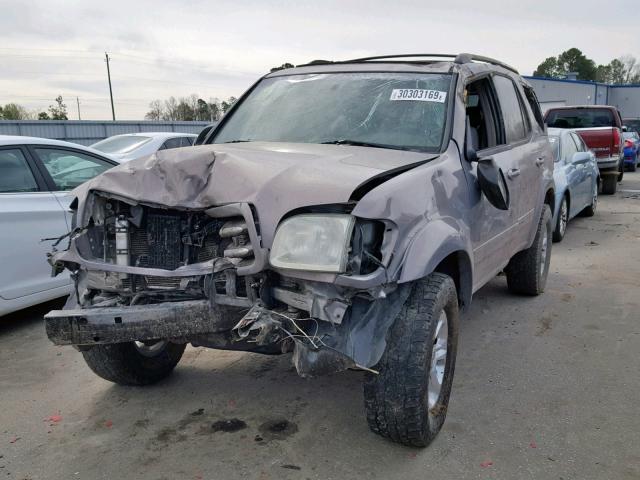 5TDBT48A32S057569 - 2002 TOYOTA SEQUOIA LI GRAY photo 2