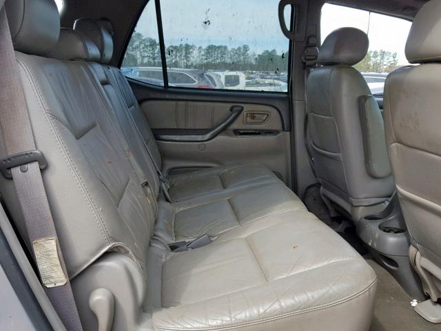 5TDBT48A32S057569 - 2002 TOYOTA SEQUOIA LI GRAY photo 6