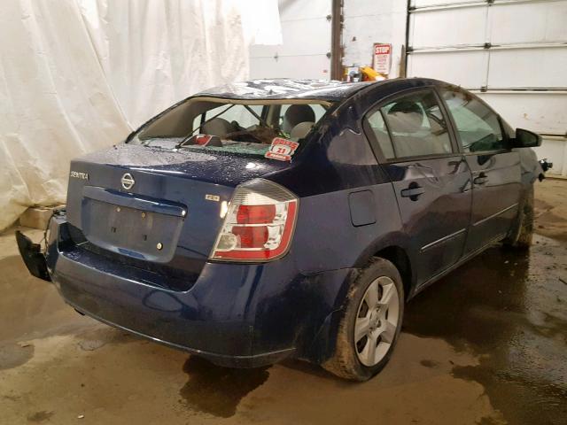 3N1AB61E99L676655 - 2009 NISSAN SENTRA 2.0 BLUE photo 4