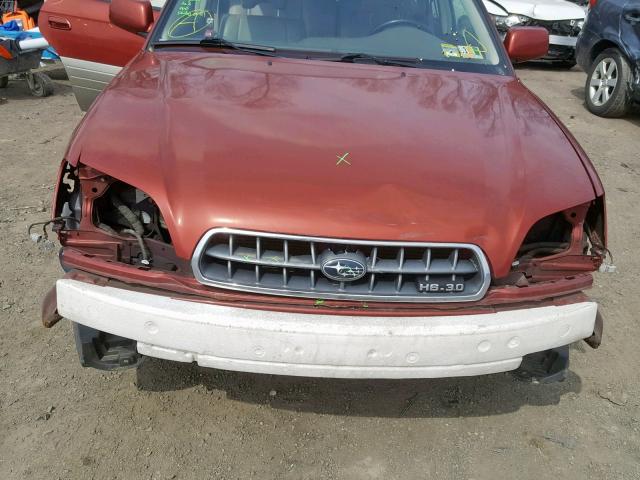 4S3BH815947605576 - 2004 SUBARU LEGACY OUT TWO TONE photo 9