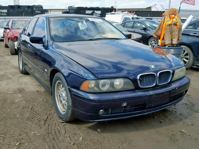 WBADT43461GX23114 - 2001 BMW 525 I AUTO BLUE photo 1