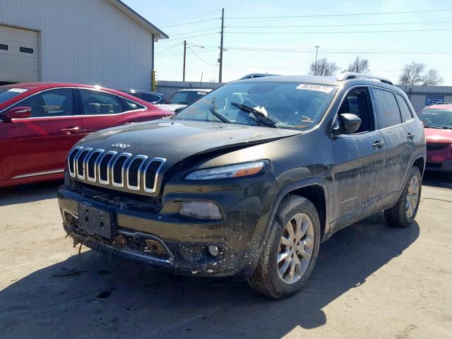 1C4PJMDS6EW259949 - 2014 JEEP CHEROKEE L GOLD photo 2