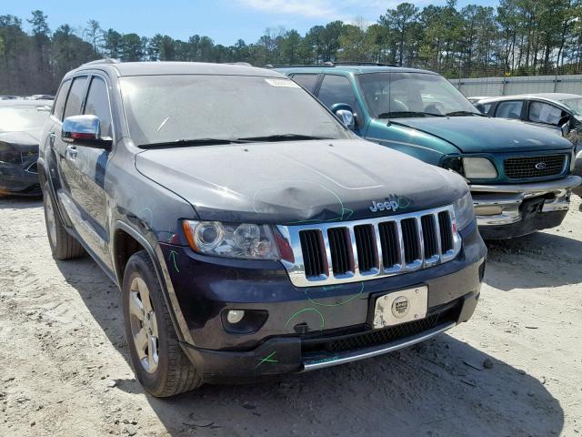 1C4RJEBG4DC577517 - 2013 JEEP GRAND CHER GRAY photo 1