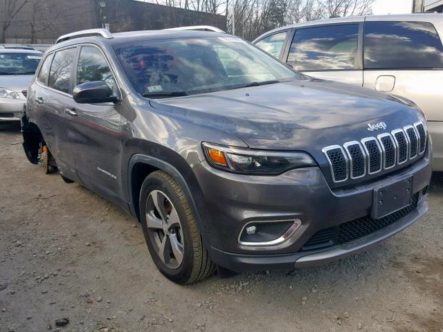 1C4PJMDX5KD106630 - 2019 JEEP CHEROKEE L GRAY photo 1