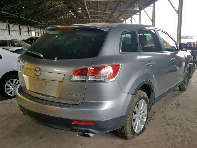 JM3TB28A590176157 - 2009 MAZDA CX-9 SILVER photo 4