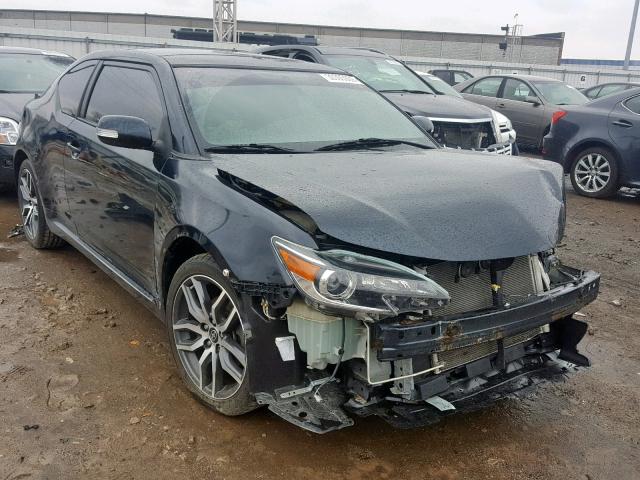 JTKJF5C7XFJ006540 - 2015 TOYOTA SCION TC BLUE photo 1