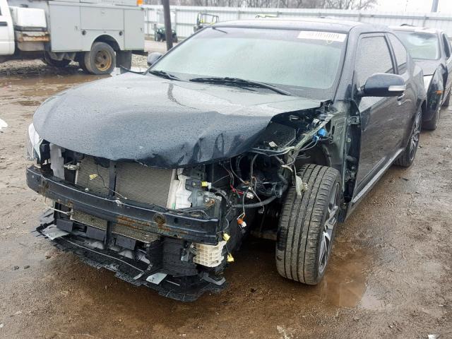 JTKJF5C7XFJ006540 - 2015 TOYOTA SCION TC BLUE photo 2