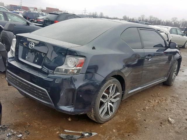 JTKJF5C7XFJ006540 - 2015 TOYOTA SCION TC BLUE photo 4