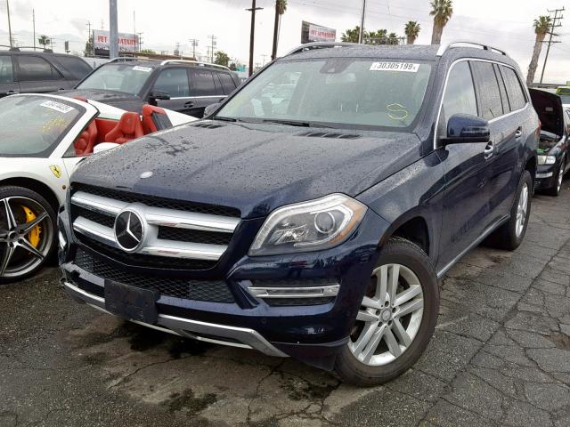 4JGDF6EEXGA702088 - 2016 MERCEDES-BENZ GL 450 4MA BLUE photo 2