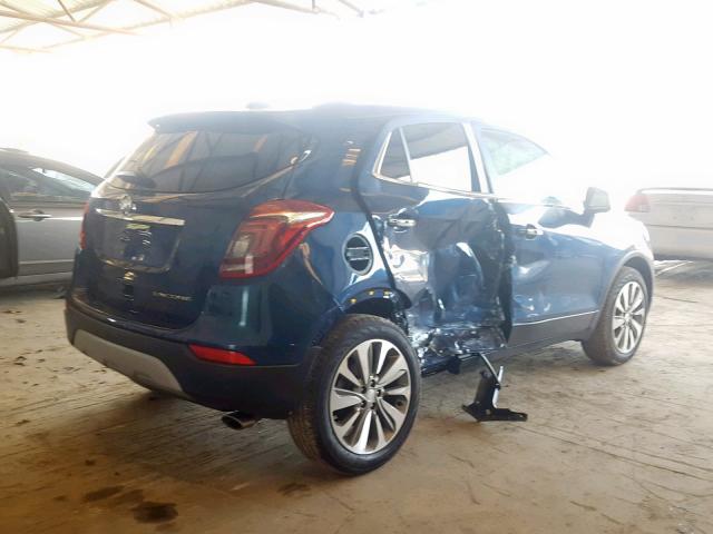 KL4CJASB2KB801660 - 2019 BUICK ENCORE PRE BLUE photo 4