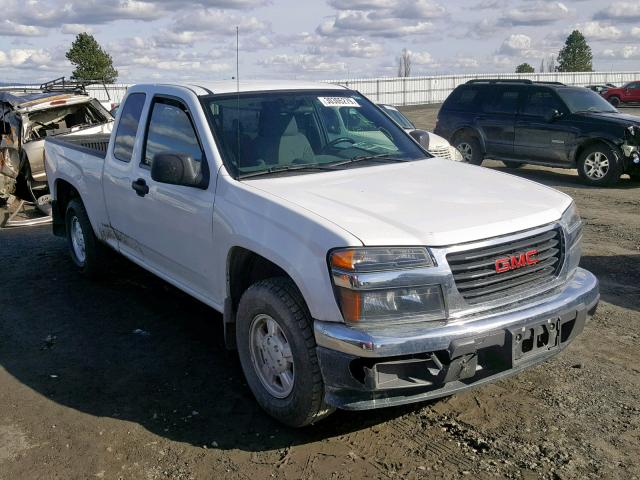 1GTCS196448100839 - 2004 GMC CANYON WHITE photo 1