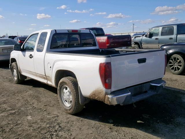 1GTCS196448100839 - 2004 GMC CANYON WHITE photo 3