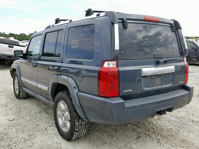1J8HH58257C505094 - 2007 JEEP COMMANDER GRAY photo 3