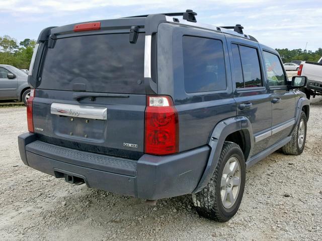 1J8HH58257C505094 - 2007 JEEP COMMANDER GRAY photo 4