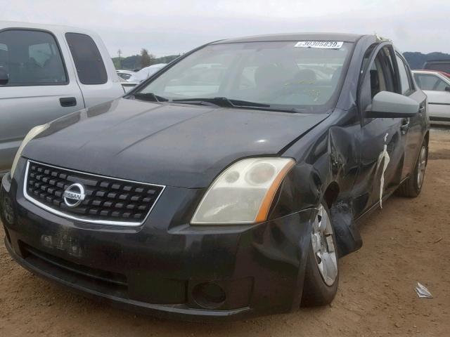 3N1AB61E69L638865 - 2009 NISSAN SENTRA 2.0 BLACK photo 2