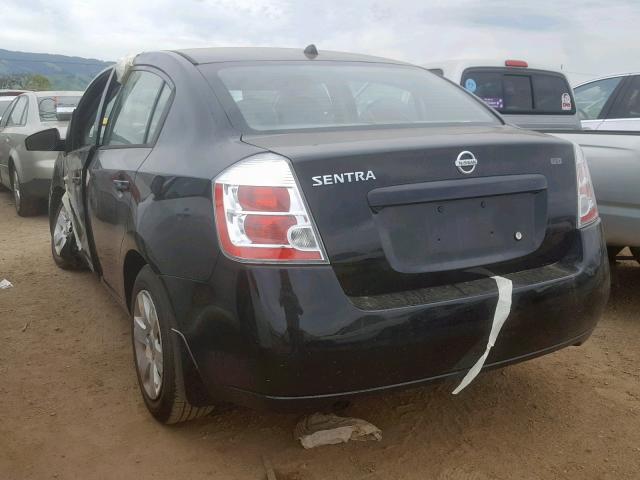 3N1AB61E69L638865 - 2009 NISSAN SENTRA 2.0 BLACK photo 3