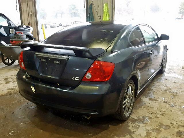 JTKDE177860089104 - 2006 TOYOTA SCION TC ლურჯი ფოტო 4