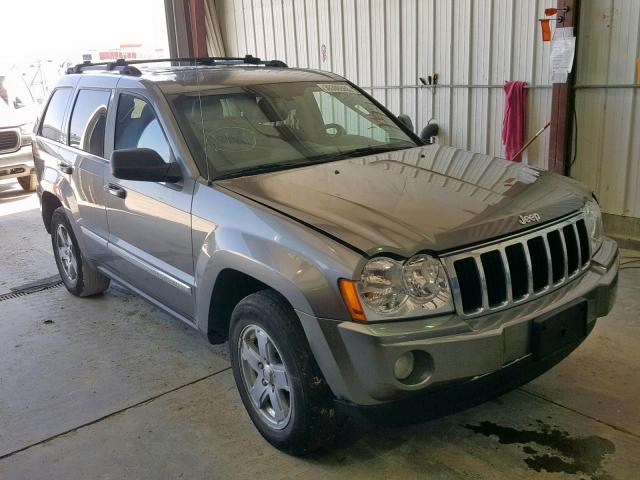 1J8HR58227C634813 - 2007 JEEP GRAND CHER GRAY photo 1