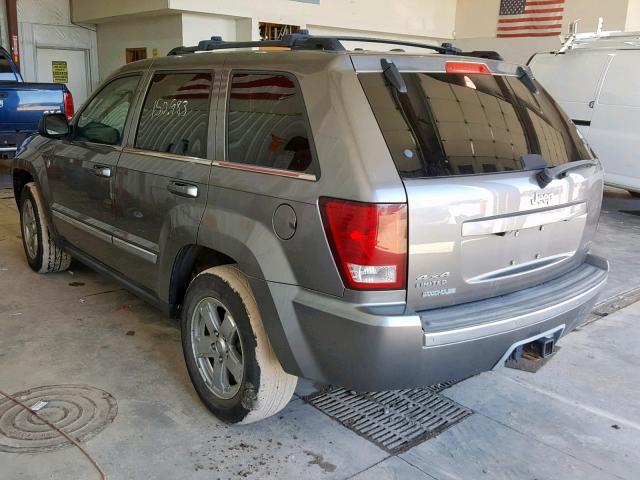 1J8HR58227C634813 - 2007 JEEP GRAND CHER GRAY photo 3