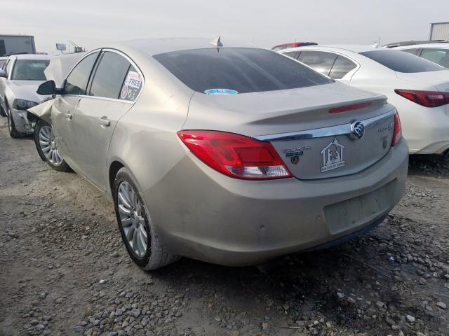 W04GX5GV2B1062872 - 2011 BUICK REGAL CXL  photo 3