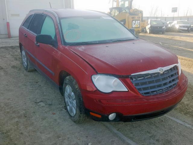 2A8GM48L08R606594 - 2008 CHRYSLER PACIFICA L RED photo 1