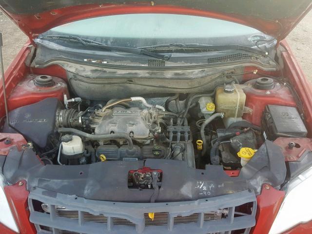 2A8GM48L08R606594 - 2008 CHRYSLER PACIFICA L RED photo 7