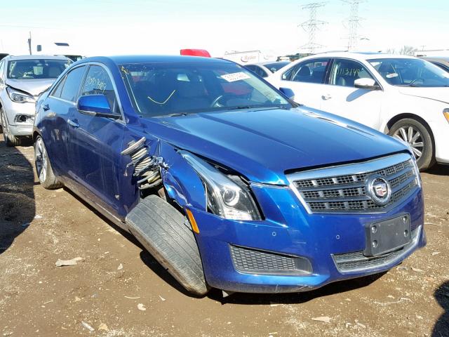 1G6AH5RX6D0156370 - 2013 CADILLAC ATS LUXURY BLUE photo 1