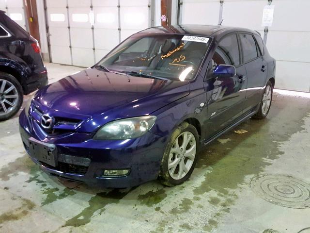 JM1BK343791206030 - 2009 MAZDA 3 S BLUE photo 2