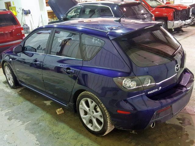 JM1BK343791206030 - 2009 MAZDA 3 S BLUE photo 3