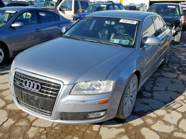 WAUMV94E08N011119 - 2008 AUDI A8 L QUATT GRAY photo 2