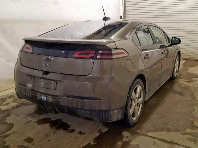 1G1RA6E42FU126356 - 2015 CHEVROLET VOLT GRAY photo 4