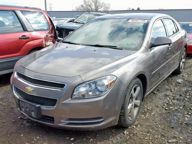 1G1ZC5E12BF342135 - 2011 CHEVROLET MALIBU 1LT 棕色 照片 2
