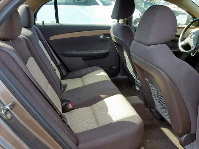 1G1ZC5E12BF342135 - 2011 CHEVROLET MALIBU 1LT 棕色 照片 6