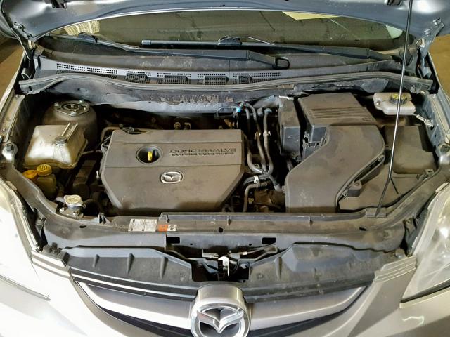 JM1CR2W31A0370763 - 2010 MAZDA 5 SILVER photo 7