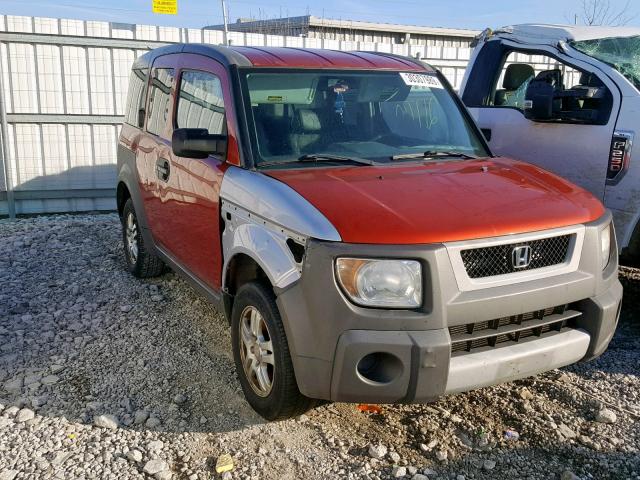 5J6YH28583L017925 - 2003 HONDA ELEMENT EX ORANGE photo 1