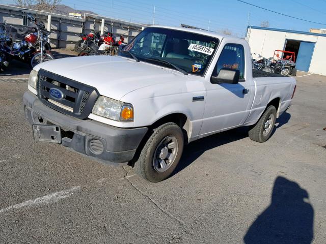 1FTKR1AD1APA66846 - 2010 FORD RANGER WHITE photo 2