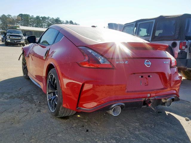 JN1AZ4EH3JM570832 - 2018 NISSAN 370Z BASE RED photo 3