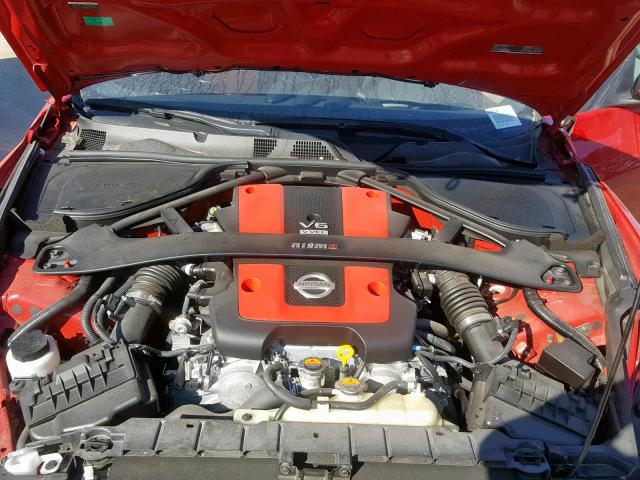 JN1AZ4EH3JM570832 - 2018 NISSAN 370Z BASE RED photo 7