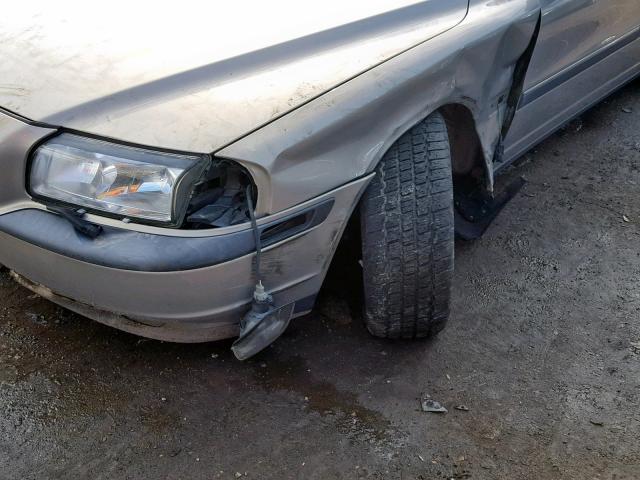 YV1TS90D111210319 - 2001 VOLVO S80 T6 SILVER photo 9