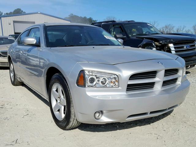 2B3CA3CV8AH309345 - 2010 DODGE CHARGER SX SILVER photo 1